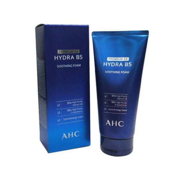 AHC B5玻尿酸洗面奶 50ml Hydra B5 Soothing Foam 50ml：圖片 2