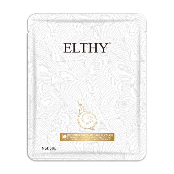 Elthy 蝸牛蠶絲面膜 5片 Hydration Recovery Snail Care Silk Mask 30g 5Pcs：圖片 3