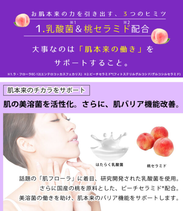 Milcera 乳酸桃子面膜 7片 Face Mask 7 Pcs：圖片 8